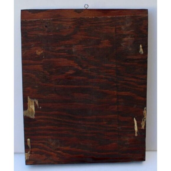 Vintage 1970s Native American Indian Wall Hanging Plaque Decor - Picture 2 of 2